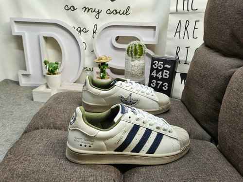 373DAdidas Clover Originals Superstar Shell Head Scarpe da tavola sportive casual versatili classich