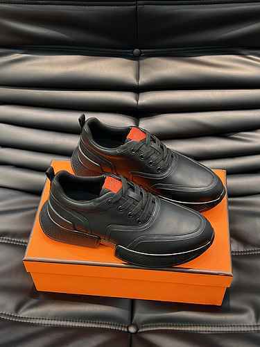 Scarpa da uomo Hermes Codice 0806B60 Taglia 3844 45 personalizzata senza restituzione senza cambio