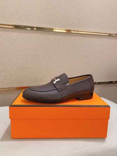 Scarpa da uomo Hermes Codice 0812C40 Taglia 3844 45 personalizzata senza reso senza cambio