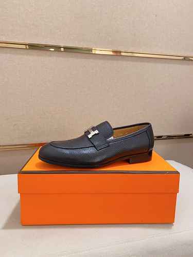 Scarpa da uomo Hermes Codice 0812C40 Taglia 3844 45 personalizzata senza reso senza cambio