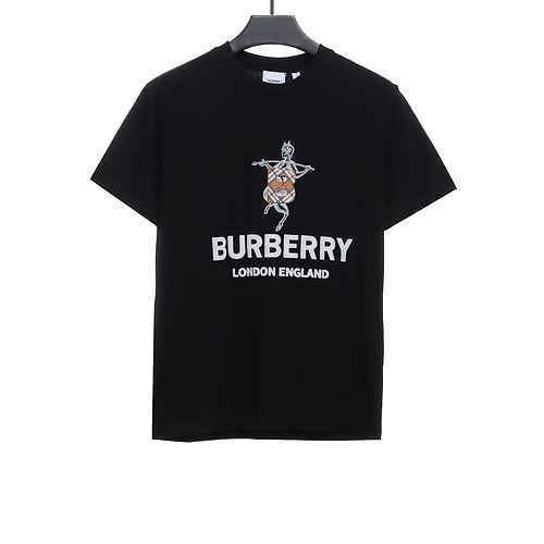 Burberry modello personaggio Little B a maniche corte