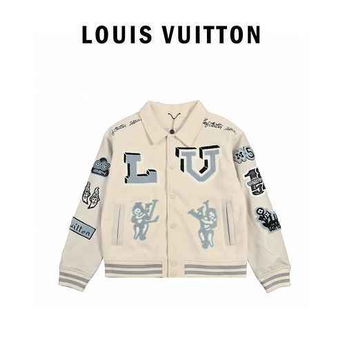 Louis VuittonLouis Vuitton 21Fw Lettera Logo Cappotto da baseball