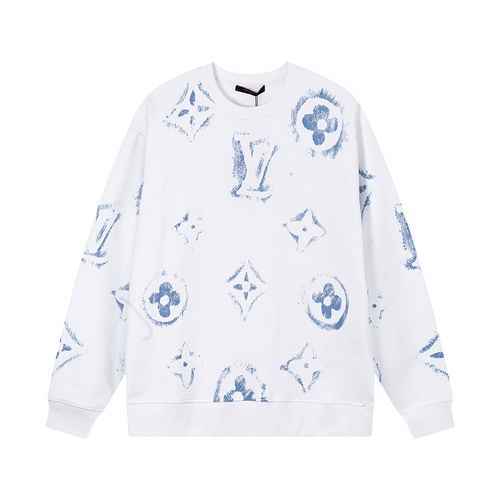 Louis Vuitton/Louis Vuitton AOP gradient inkjet printed sweater