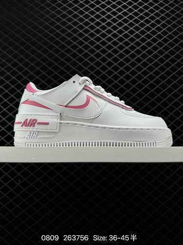 La scarpa Nike Air Force Shadow Nike Air Force One Low Top Pink Green White Macaron 28 si basa sulla