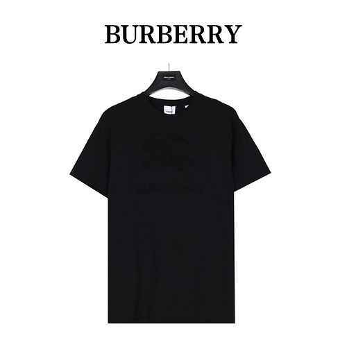 BurberryTshirt a maniche corte ricamata con asciugamano con logo Burberry 23ss Warhorse