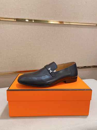 Scarpa da uomo Hermes Codice 0812C40 Taglia 3844 45 personalizzata senza reso senza cambio