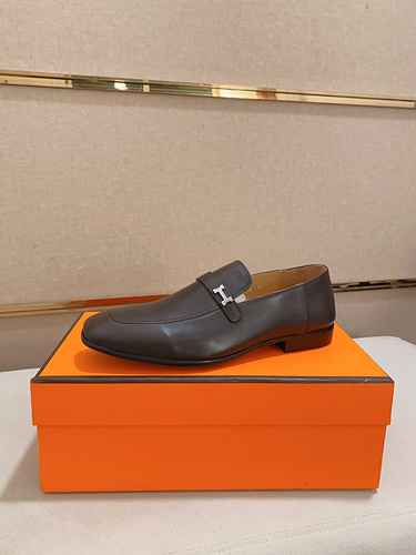 Scarpa da uomo Hermes Codice 0812C40 Taglia 3844 45 personalizzata senza reso senza cambio