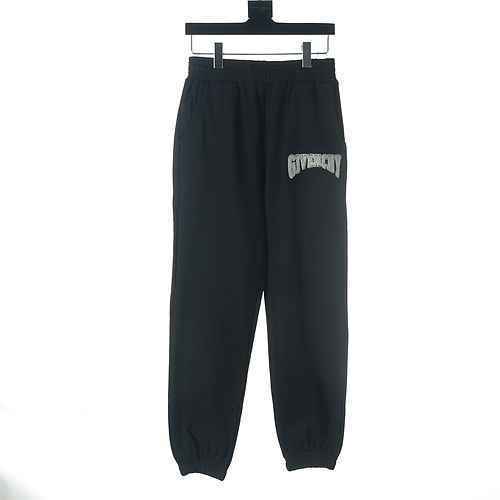 GIVENCHY Pantaloni con cappuccio e lettera ricamata in asciugamano curvo di Givenchy GFC