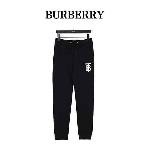 BurberryPantaloni con protezioni in spugna con logo Burberry Classic TB Limited