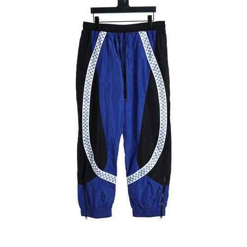 Pantaloni da tuta presbiopia in nylon blu Klein