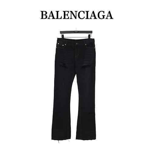 Jeans effetto invecchiato Balenciaga 2023SS Nuovi jeans invecchiati