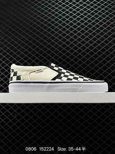 2 Vans Slip On Checkerboard Step Prodotto dalla fabbrica originale Attraverso la tecnologia di comfo