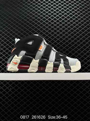 3 Nk Air More Uptempo 96 QS Original Pippen Prima generazione Classic High Street Versatile Casual S