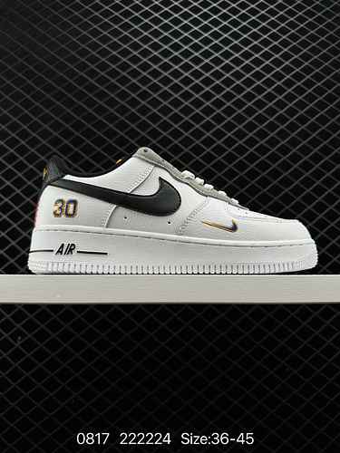 2 autentiche scarpe da ginnastica casual versatili Nike Air Force Low Air Force One basse Le prestaz