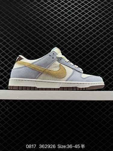 3 Nike Dunk Low Low Top Scarpe da tavola sportive Pelle scamosciata Grigio Giallo FN7774 Taglia 36 3