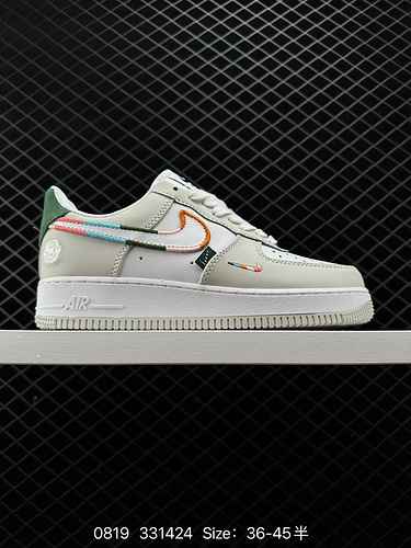 2 Nike Air Force Low Air Force One Scarpe da ginnastica casual versatili dal top basso Le prestazion