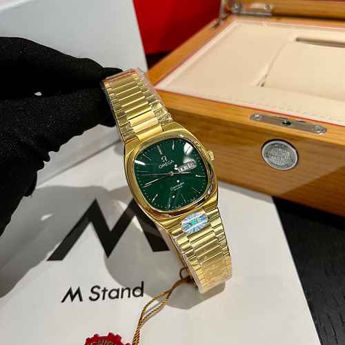 Omega Watch Orologio da donna abbinato al movimento meccanico originale completamente automatico Cas