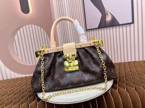 Borsa LV Louis Vuitton Cloud realizzata in materiale di tela importato Consegna di alta qualità Bors