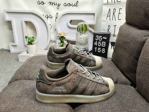 158D Adidas Originals SUPERSTAR W Shell Head Classico versatile sportivo casual Piccole scarpe da ta