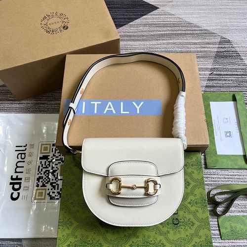 La borsa da sella GUCCI Gucci adotta la versione high-end in pelle originale premium importata per l