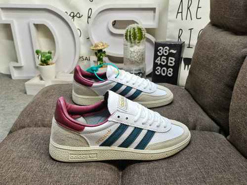 308DAdidas origini Handball Spzl Scarpe da tavola basse basse grigie di tendenza comode, leggere e r