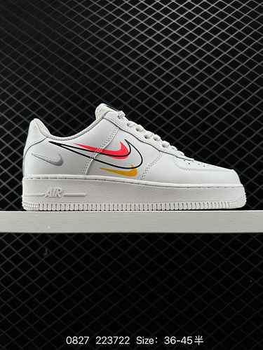 Autentica sneaker casual versatile Nike Air Force Low Air Force One Low top Le prestazioni di ammort