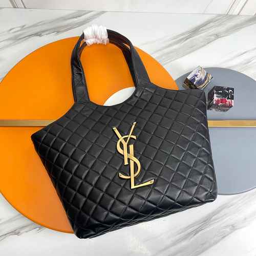 La borsa shopping YSL Saint Laurent adotta la versione replica di fascia alta in pelle originale di 