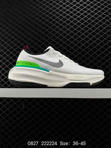 2 True Nike NIKE ZOOMX INVINCIBILE RUN FK3 Sprint Marathon Lace Up Series Scarpe da jogging sportive