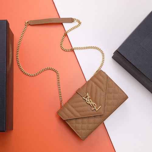 La borsa a catena YSL Saint Laurent adotta la versione high-end in pelle originale premium importata