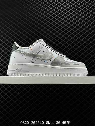 2 Scarpa da tavola sportiva casual versatile Nike Air Force 7 Air Force One Low Top Le prestazioni d