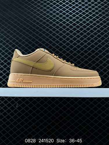 Nike Air Force Low AF Classic Wheat Air Force One Scarpa da tavolo casual bassa CJ9792 Nike continua