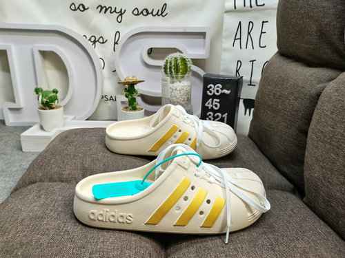 321DAdidas Adiane Slide Sandali e pantofole Baotou da uomo e da donna Coconut Wind Beach Wading Vers