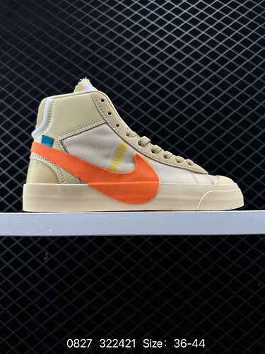 5 veri limiti del tema VIRGIL ABLOH Designer indipendente Marchio Off White X Nike Blazer Mid Pionee