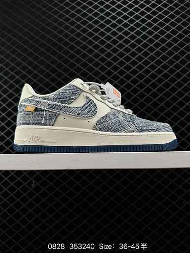 2 scarpe da ginnastica casual versatili Nike Air Force Low Air Force One a livello aziendale. Le pre