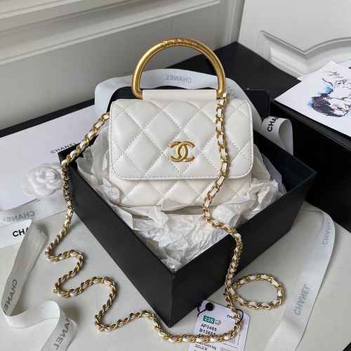 La borsa a catena Chanel Chanel adotta la versione high-end in pelle originale premium importata per