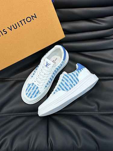 LV Men's Shoe Code: 0817B40 Size: 38-44 (45 customized non return non exchange)