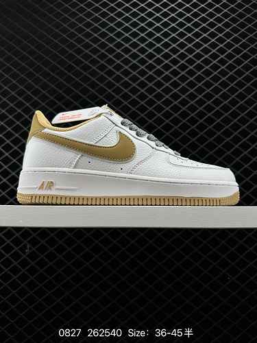 2 livello aziendale sincronizzato ufficiale Nike Air Forceamp x27 7 Classic White Kaki Mantianxing A