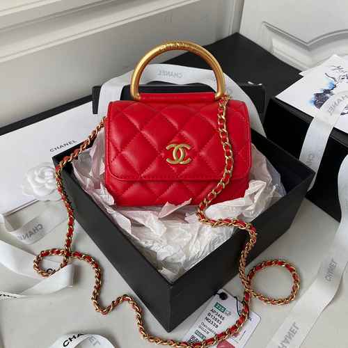 La borsa a catena Chanel Chanel adotta la versione high-end in pelle originale premium importata per