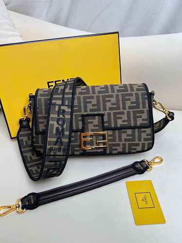 FENDI Fendi Stick Bag adotta la versione replica di fascia alta in pelle originale premium importata