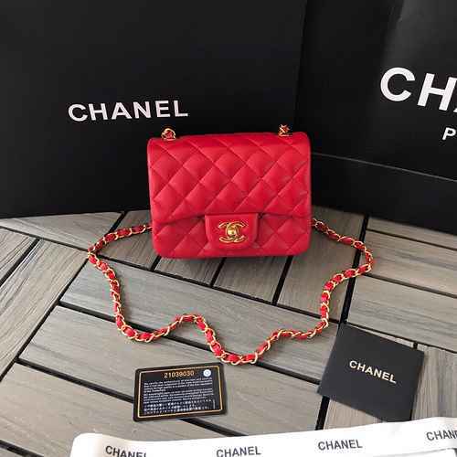 Borsa a catena Chanl Chanel Realizzata in materiale di tela importato Consegna di alta qualità Borsa