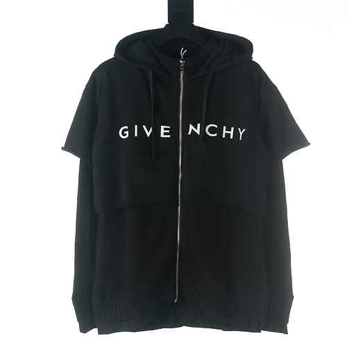 GIVENCHYGiacca maglione patchwork di tessuto a magliaGivenchy GFC