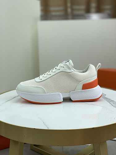Hermes Men's Shoe Code: 0904D40 Size: 38-44 (45 can be customized)