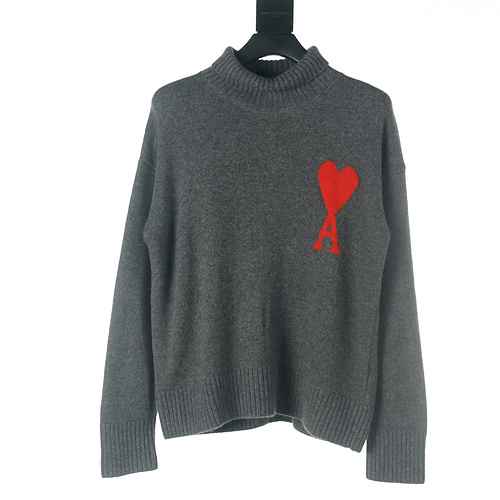 Maglione a collo alto Love di Ami Paris