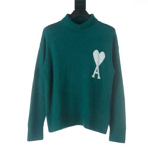 Maglione a collo alto Love di Ami Paris