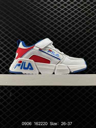 FILA Fei Le Children's Running Shoes Spring and Autumn New Boys and Girls' Big and Little Boys' Soft