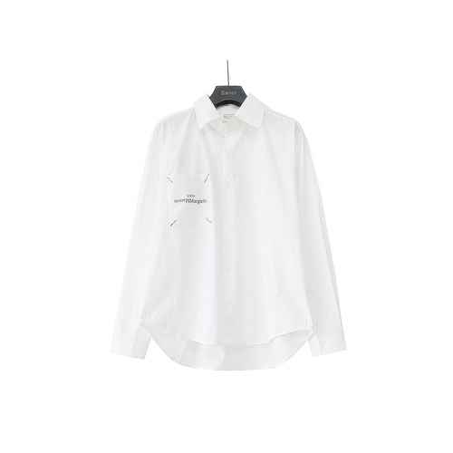 Camicia a maniche lunghe con tasca digitale Magilla Autunno 2023 di Madison Margiela