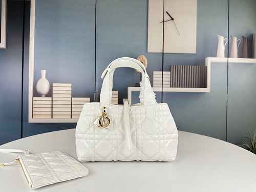 Borsa DIOR Dior realizzata in materiale di tela importato, borsa regalo di consegna di alta qualità,