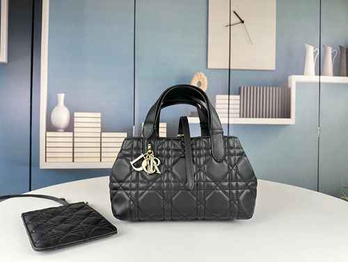 Borsa DIOR Dior realizzata in materiale di tela importato, borsa regalo di alta qualità, dimensioni 