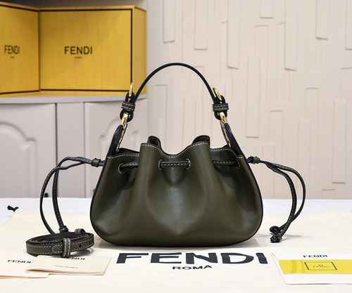 FENDI Borsa Fendi Realizzata in materiale di tela importato Consegna di alta qualità Borsa regalo Ta