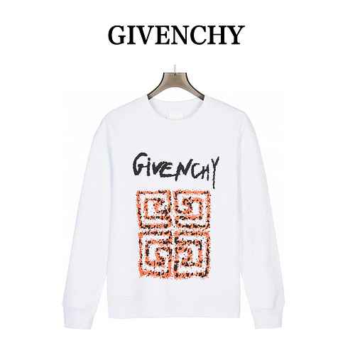 GIVENCHYMaglione girocollo con grafica Givenchy 23 Maze